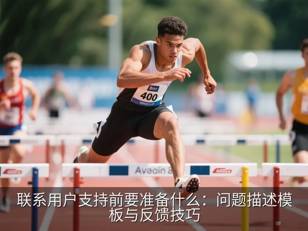 联系用户支持前要准备什么：问题描述模板与反馈技巧