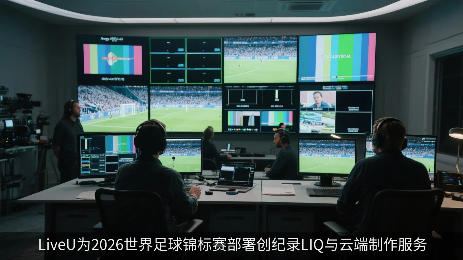 远程云端制作中心监看多路体育赛事直播信号