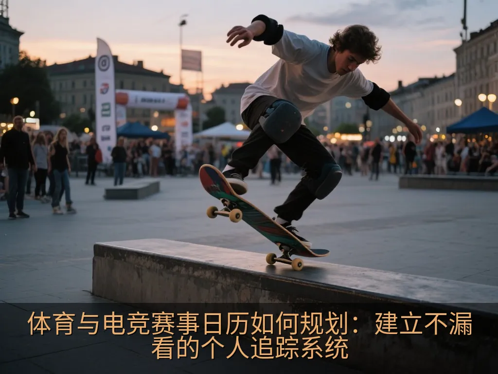 体育与电竞赛事日历如何规划：建立不漏看的个人追踪系统