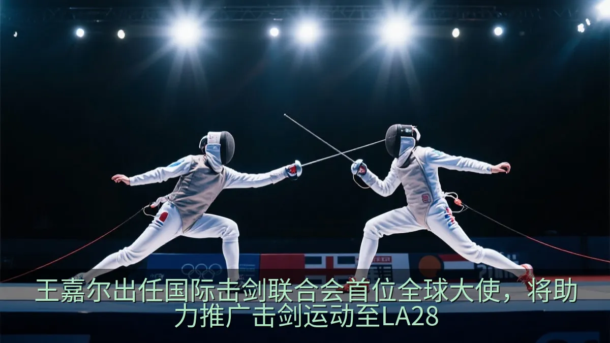 王嘉尔出任国际击剑联合会首位全球大使，将助力推广击剑运动至LA28