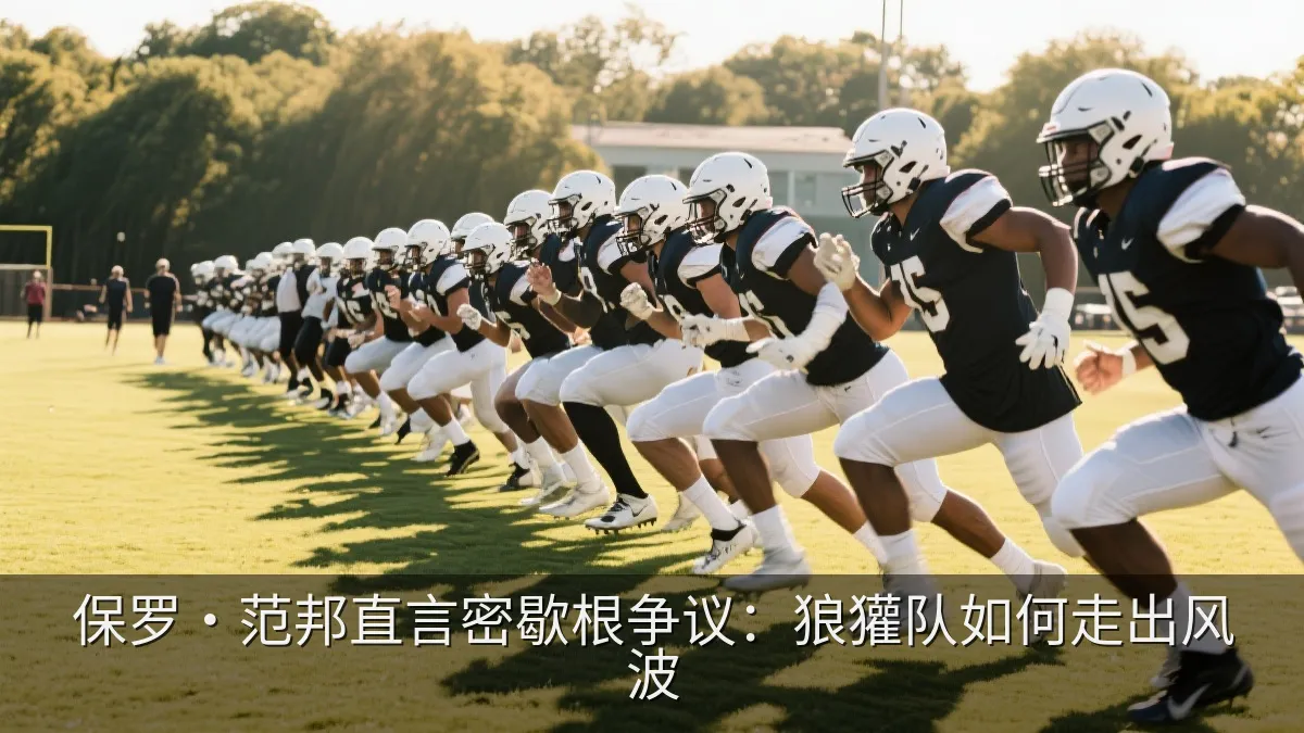 保罗·范邦直言密歇根争议：狼獾队如何走出风波