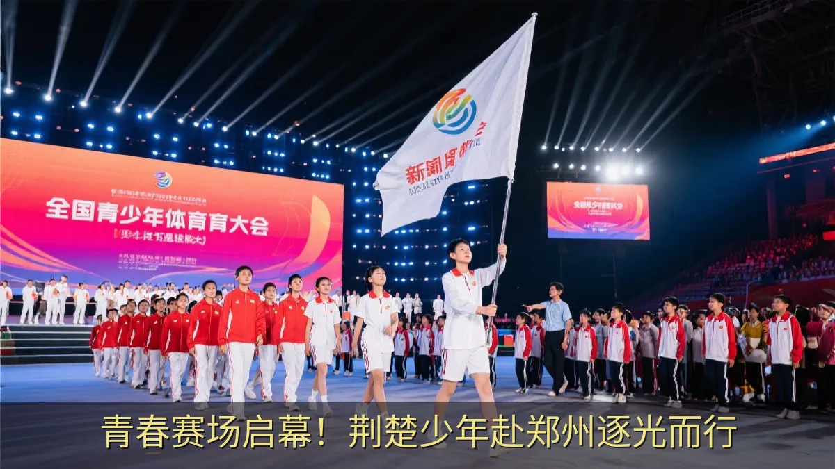 青春赛场启幕！荆楚少年赴郑州逐光而行